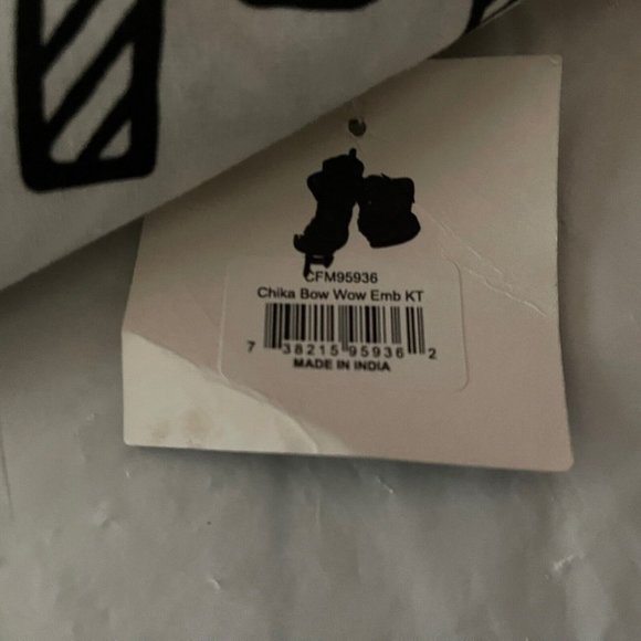 Easter Dish Towel Chick Spring Holiday Design Imports Chika Bow Wow 18 x 28 New - Picture 11 of 13